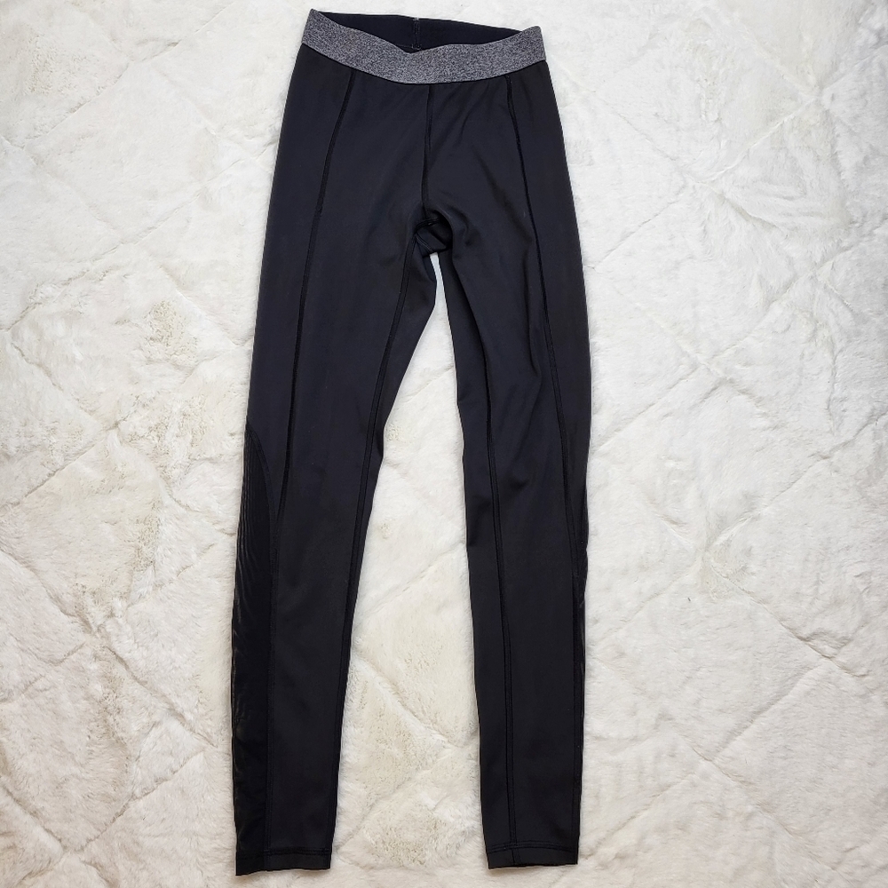 Derek Lam 10C Athleta black leggings xs extra small RN# 54023